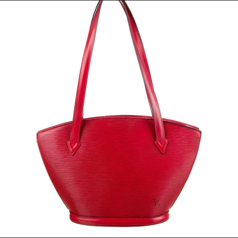 Louis Vuitton Epi Leather Saint Jacques Red bag